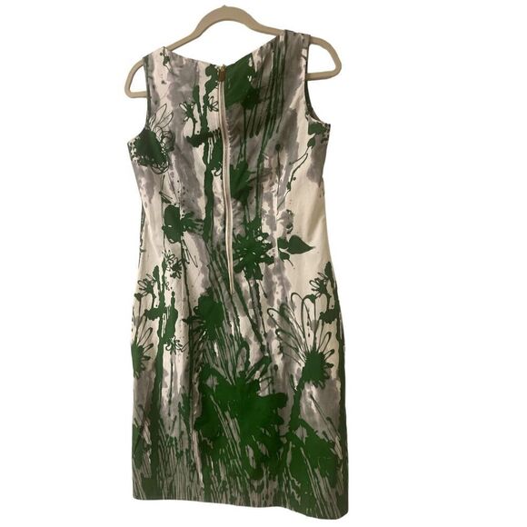 Piazza Sempione dress green and gray sz 42/6 - Picture 2 of 4